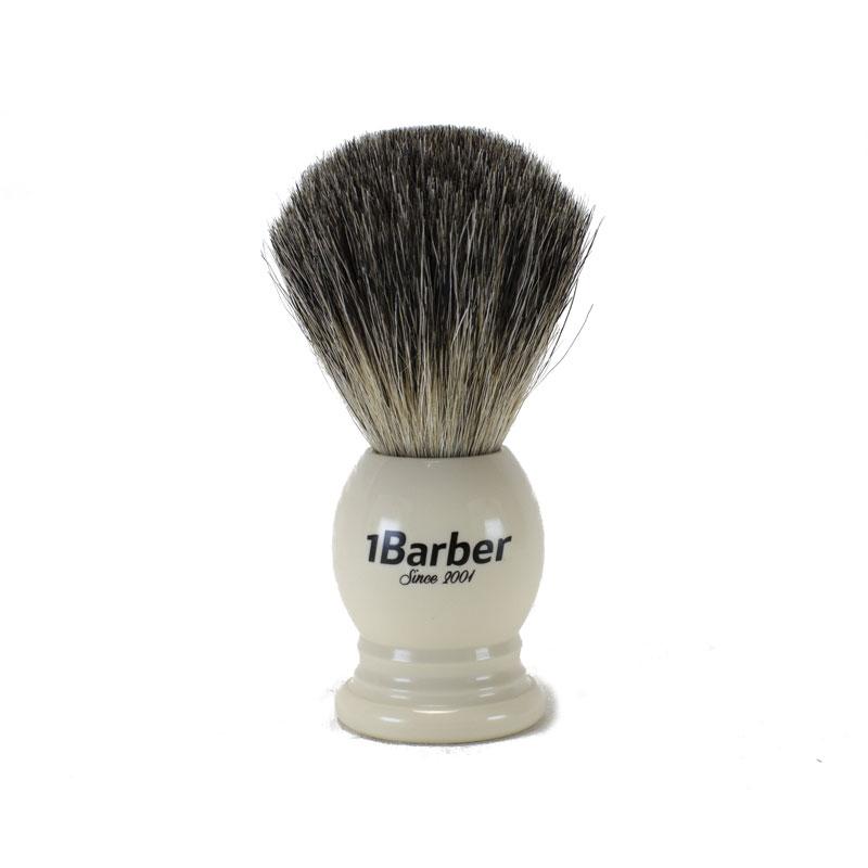 Shaving Brush 1Barber - Pure Badger Ivory - 21mm