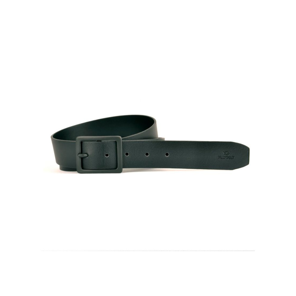 Billybelt - Leather belt - raw effect - Black T 95