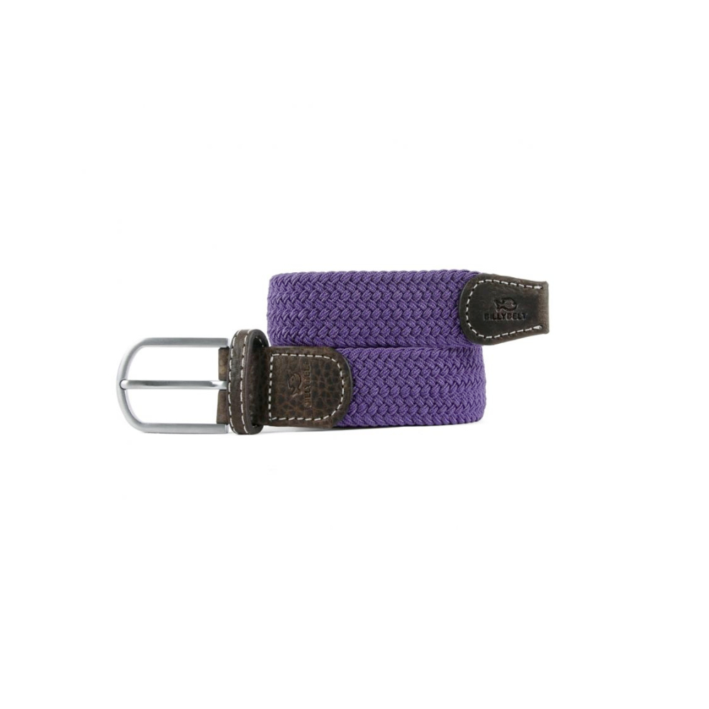 Billybelt - Elastic braided belt - Amethyst - Size 1