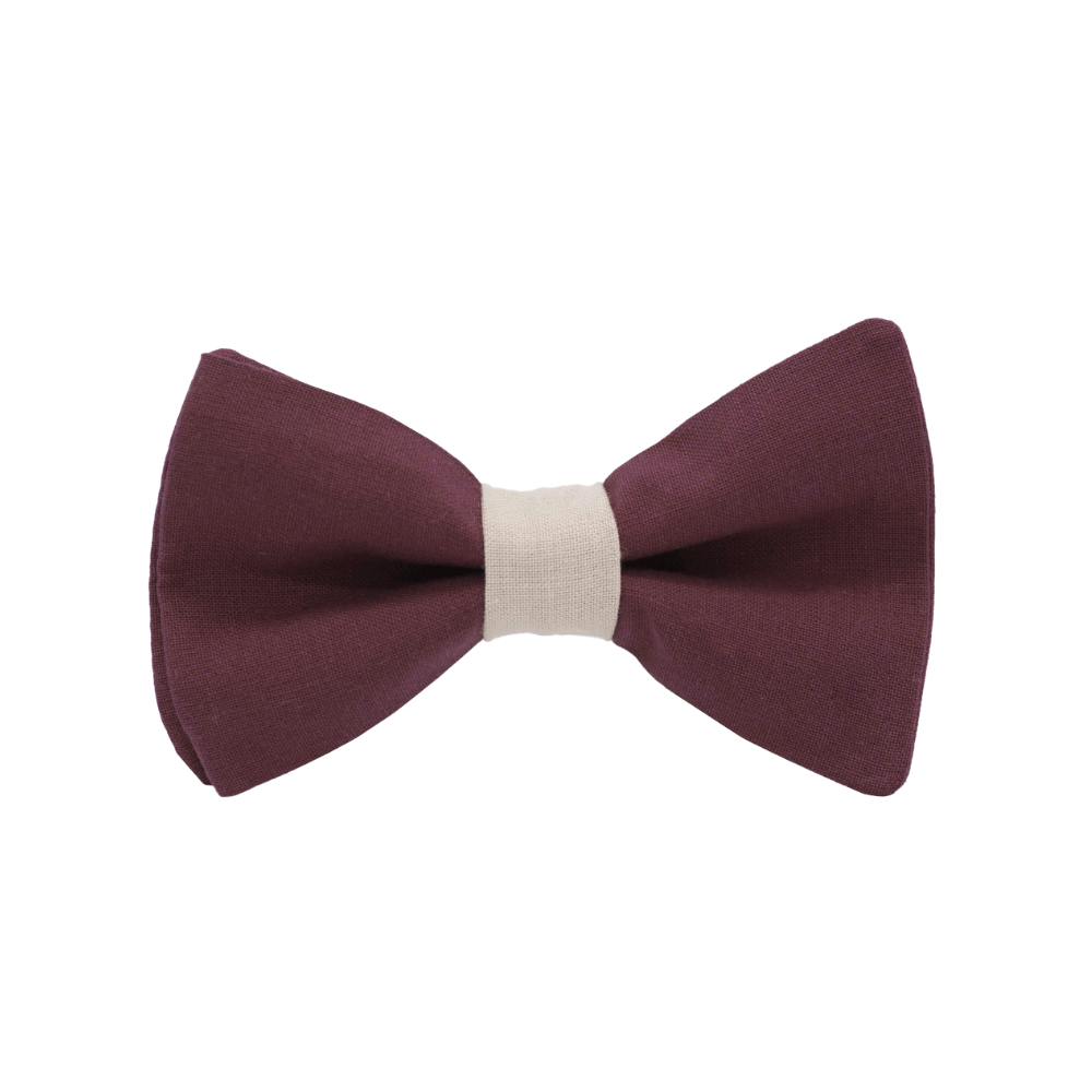 Jaggs - Bow tie "Dallas" - raspberry pink bow tie - Coral ring