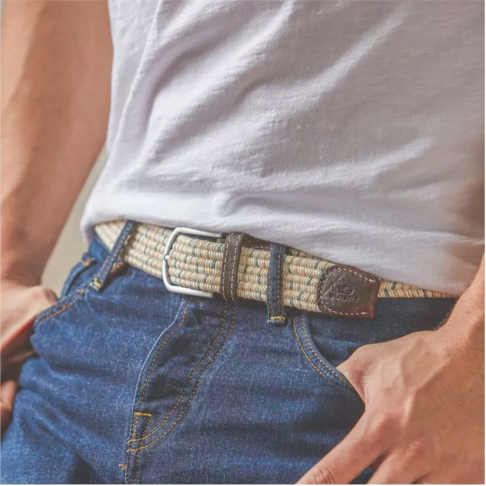 Billybelt - Ceinture coton cirée élastique - Kara - Taille 1