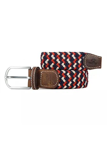 Billybelt - Elastische gevlochten riem - Amsterdam - Maat 1