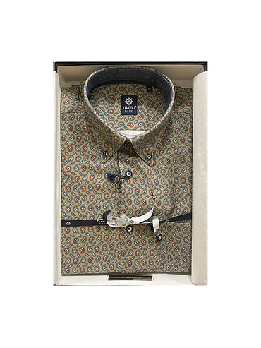 Navili - Bruin Gorgona Hemd - L