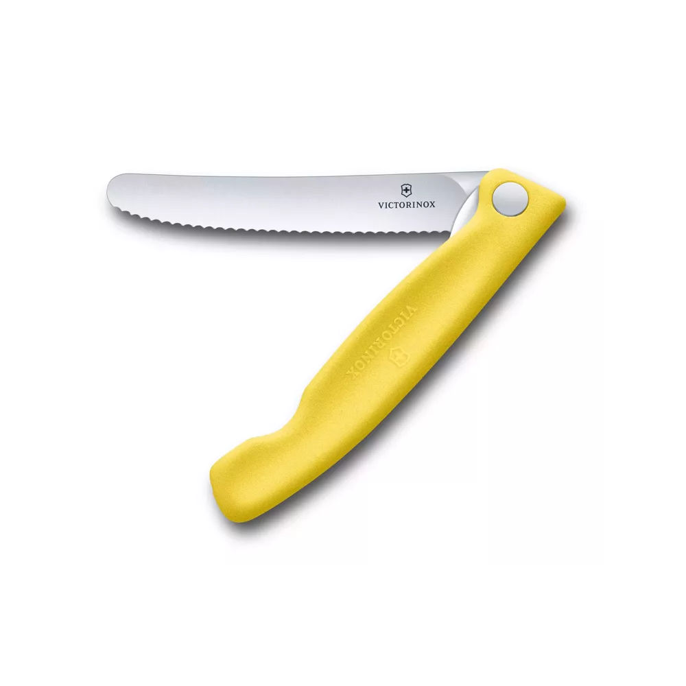 Victorinox - Couteau Picnic pliant Swiss Classic - Jaune