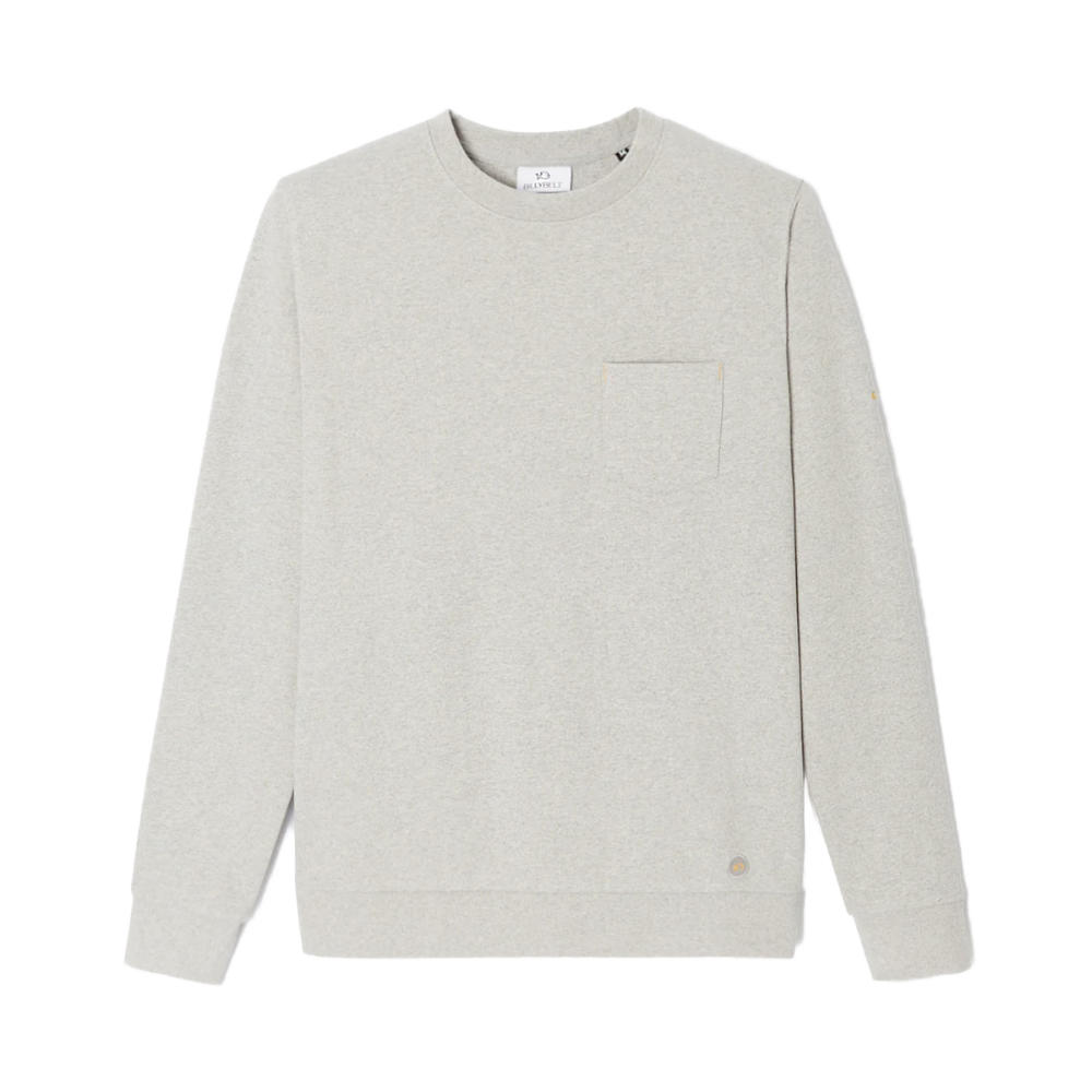 BillyBelt - Organic cotton sweatshirt 400 gr - Gris Chiné - XL