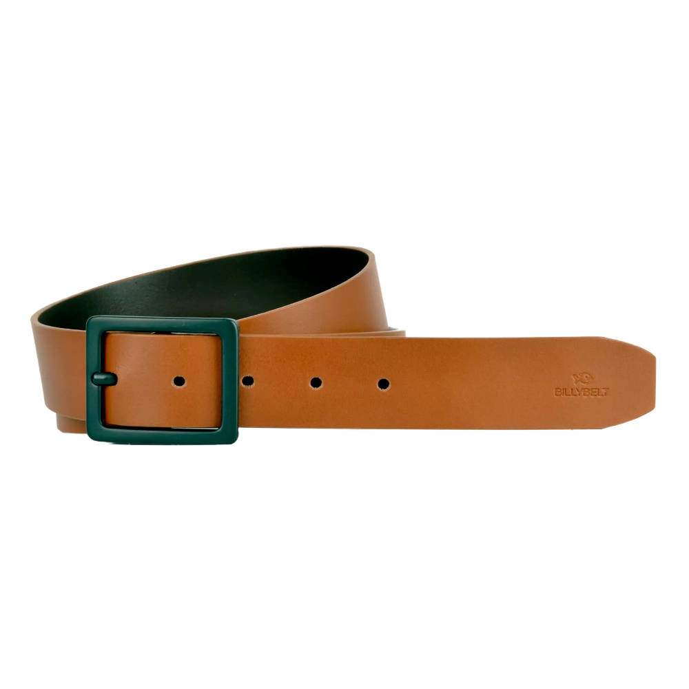 Billybelt - Leren riem - glad effect - Glazuur Marr T 95