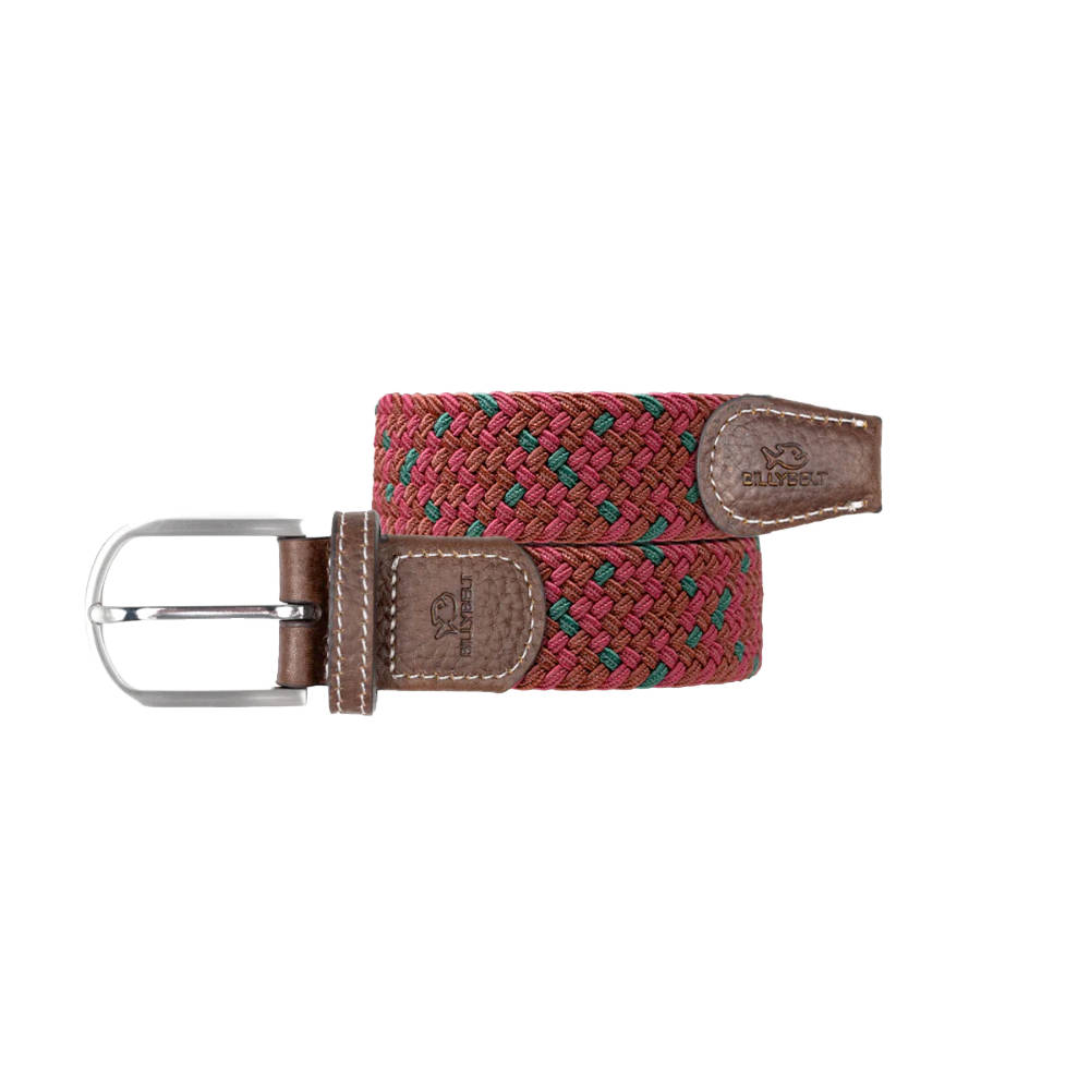Billybelt - Elastische gevlochten riem - Pekin - Maat 2