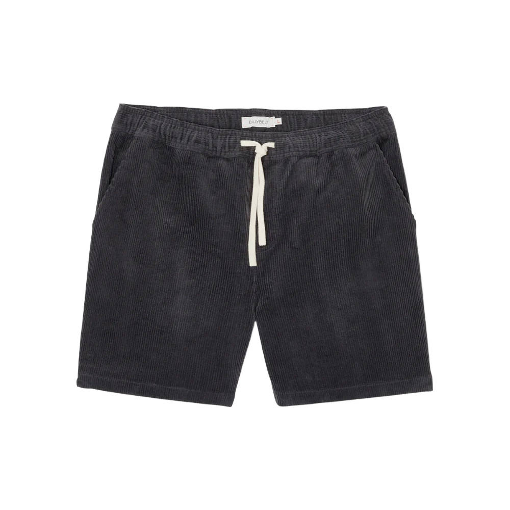 BillyBelt - Short en velours Beach horizon - Anthracite - Taille L
