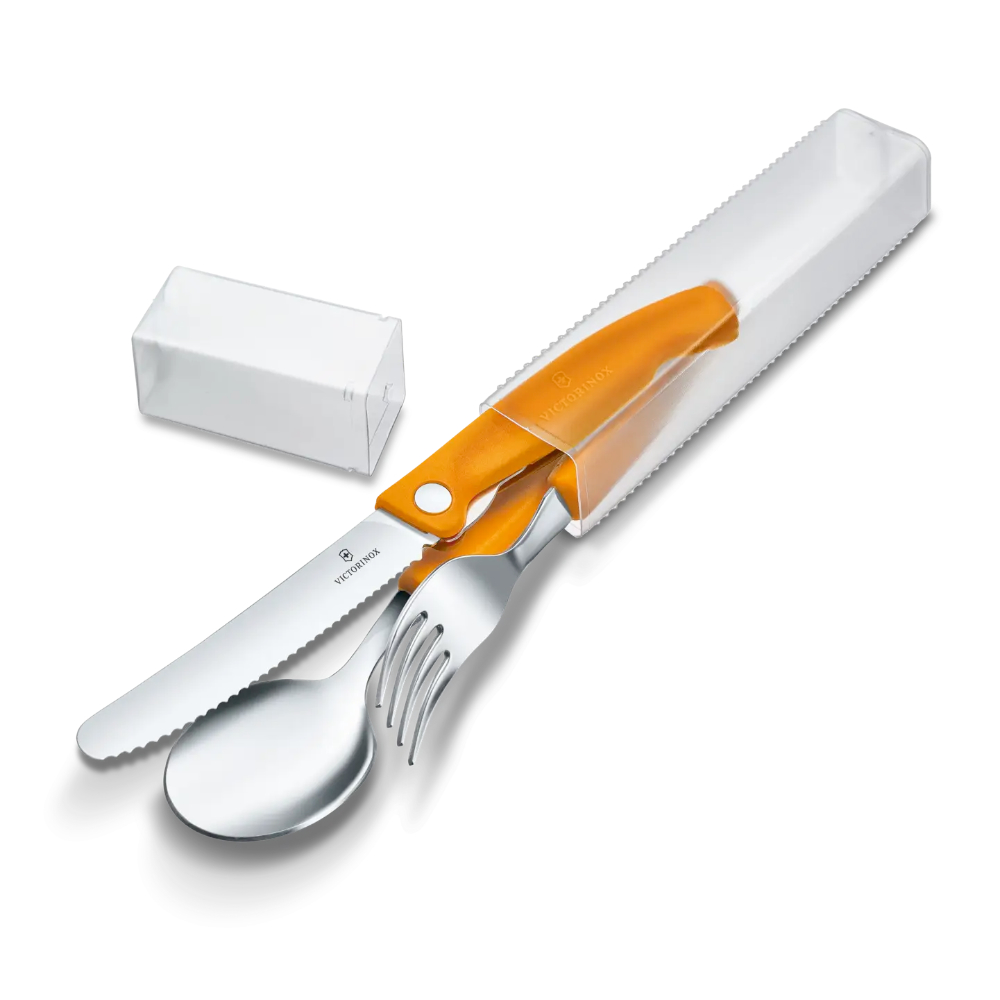 Victorinox - 3-Piece Cutlery Set Orange