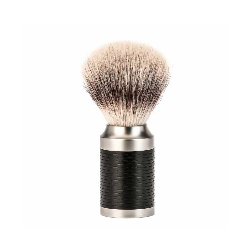 Muehle - Rocca - Blaireau - Silvertip fibre - Fibre carbone - 21mm