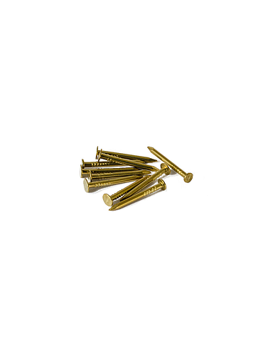 Clou en laiton pour rasoirs 1.5 x 16mm - 10 pcs
